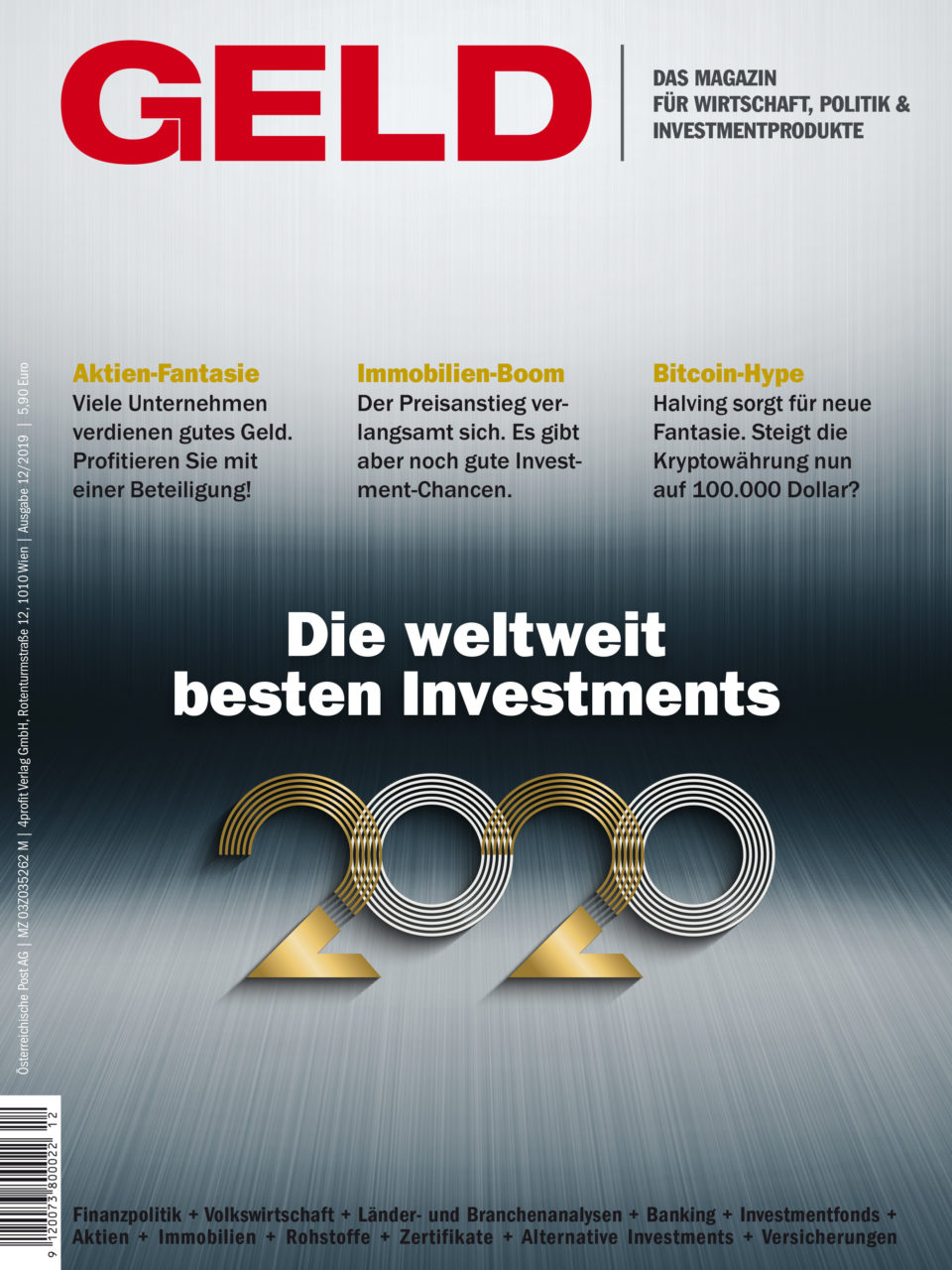 GELD-Magazin Dezember 2019 / Jänner 2020 1912 Cover-scaled-e1598967444405 