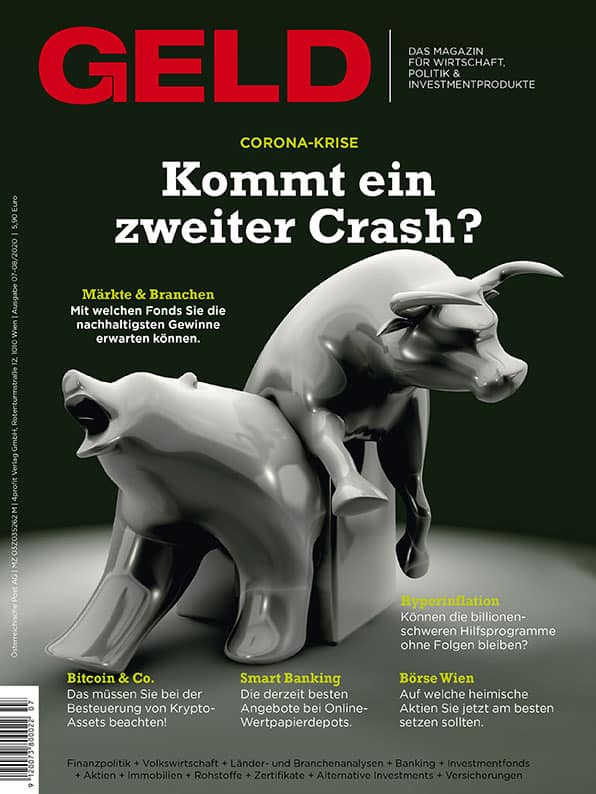GELD-Magazin Juli/August 2020 cover2007 