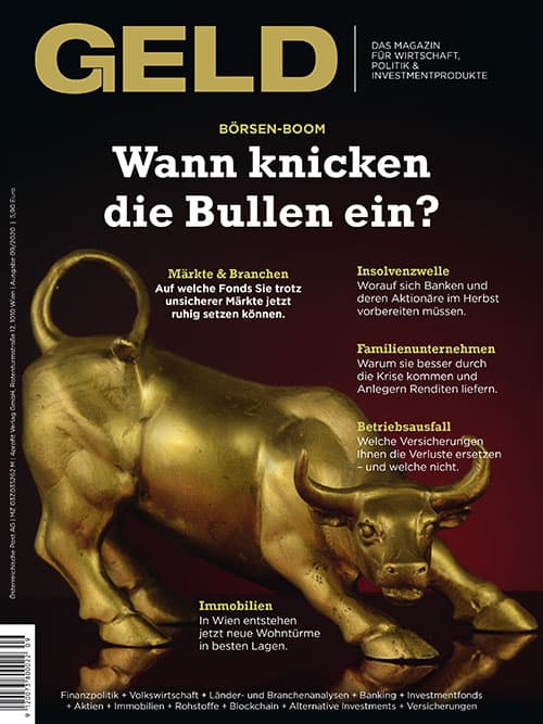 GELD-Magazin September 2020 2009 001 Cover 