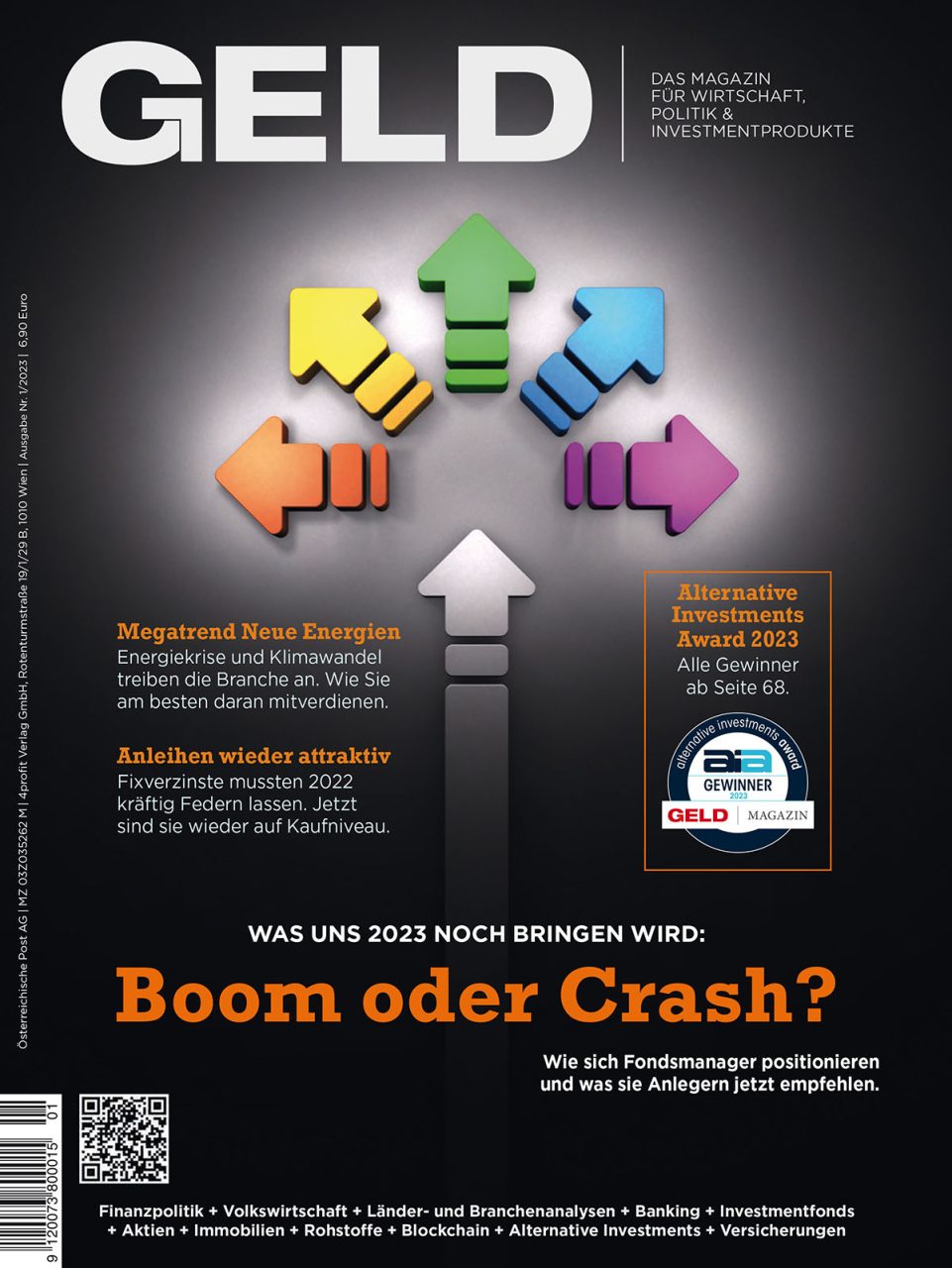GELD-Magazin Ausgabe Nr. 1/2023 gm2301 cover 