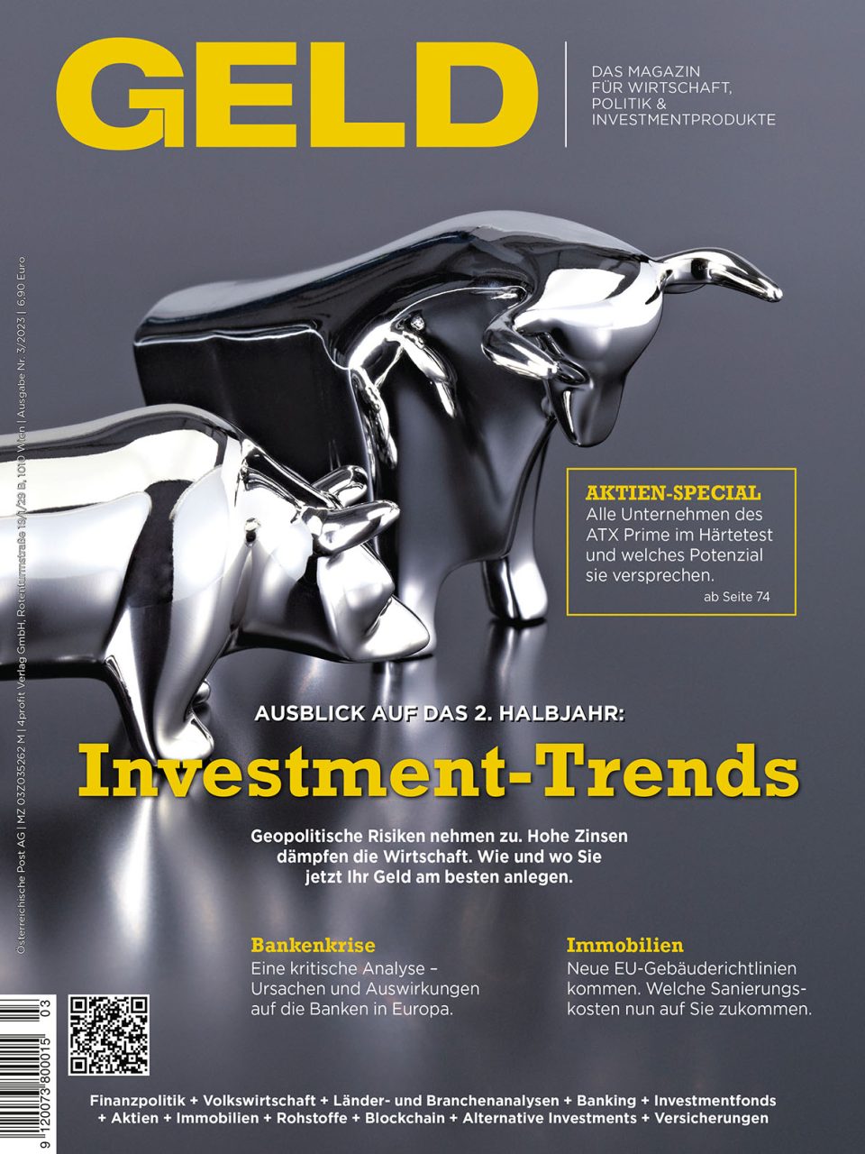 GELD-Magazin Ausgabe Nr. 3/2023 gm2303 Cover 