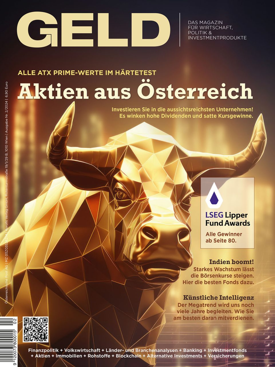 GELD-Magazin Ausgabe Nr. 2/2024 gm2402 Cover 