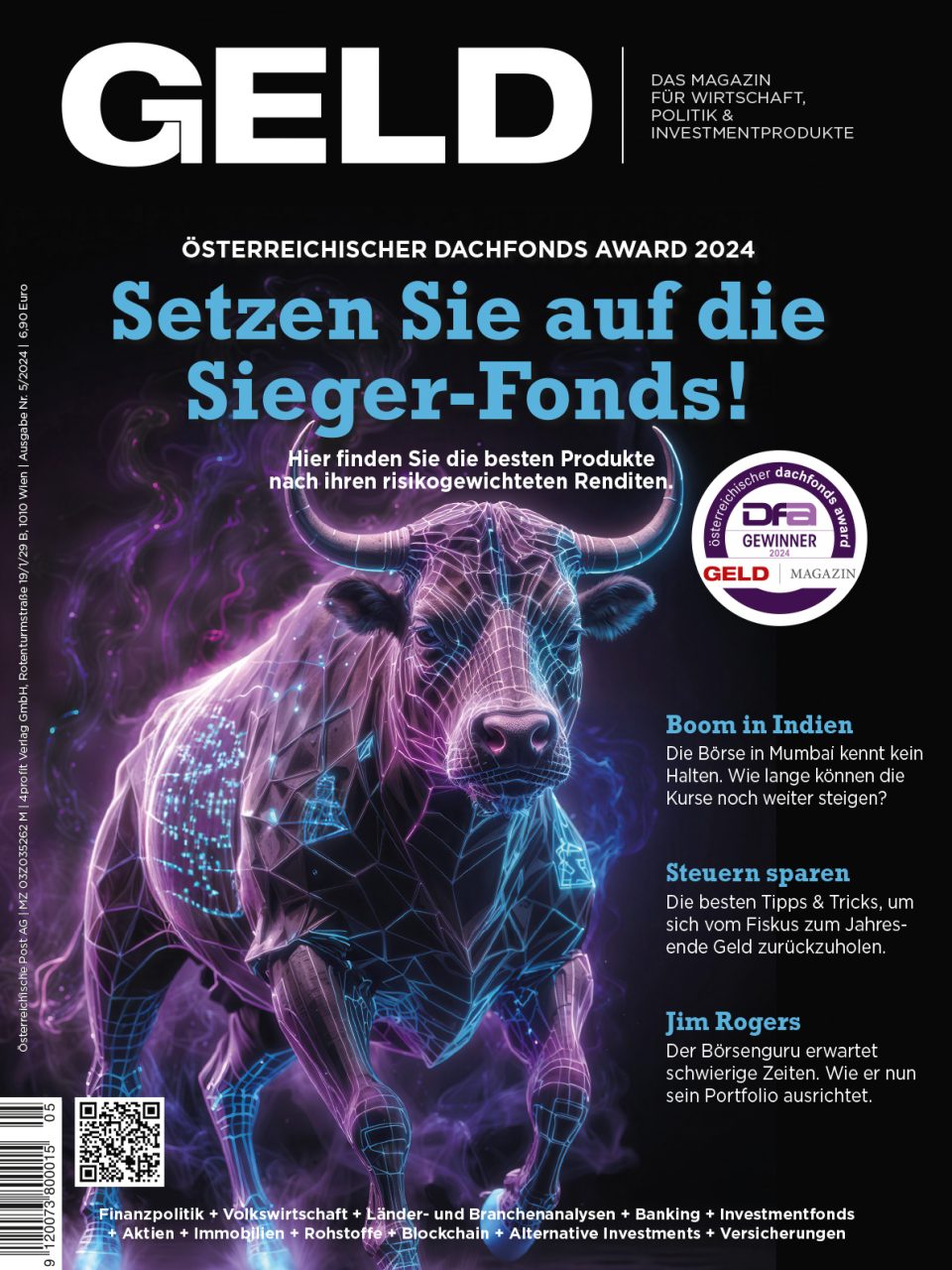 GELD-Magazin Ausgabe Nr. 5/2024 gm2405 Cover 