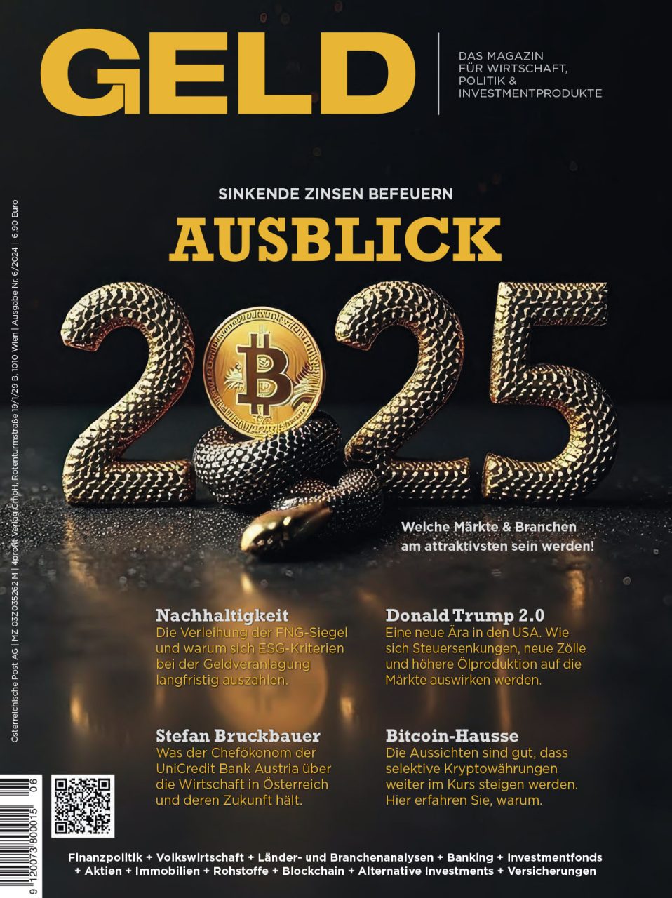 GELD-Magazin Ausgabe Nr. 6/2024 gm2406 Cover 