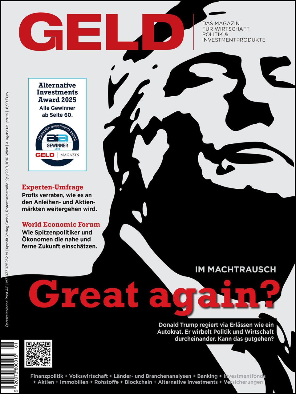 GELD-Magazin Ausgabe Nr. 1/2025 gm2501 cover 