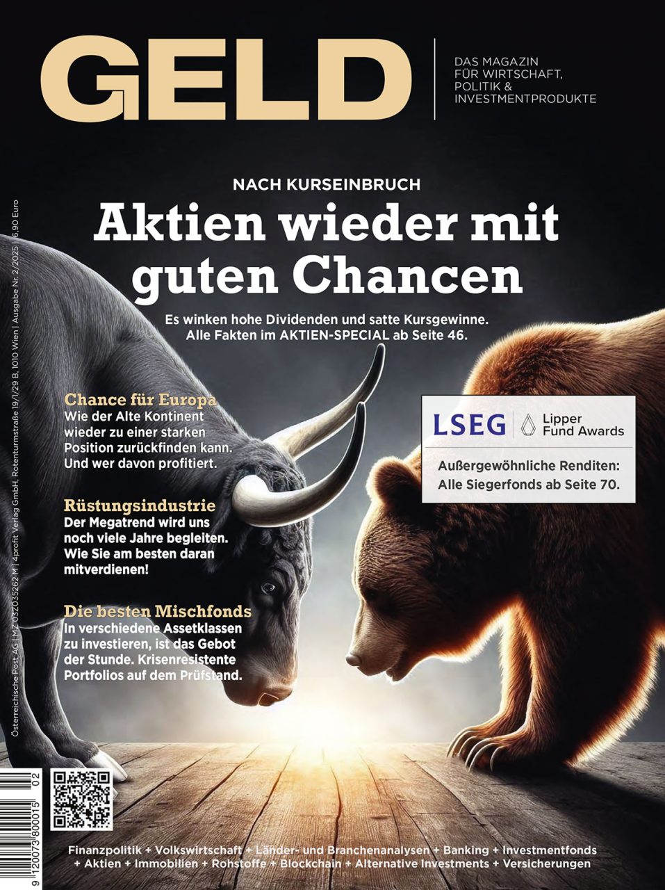 GELD-Magazin Ausgabe Nr. 2/2025 gm2502 cover 
